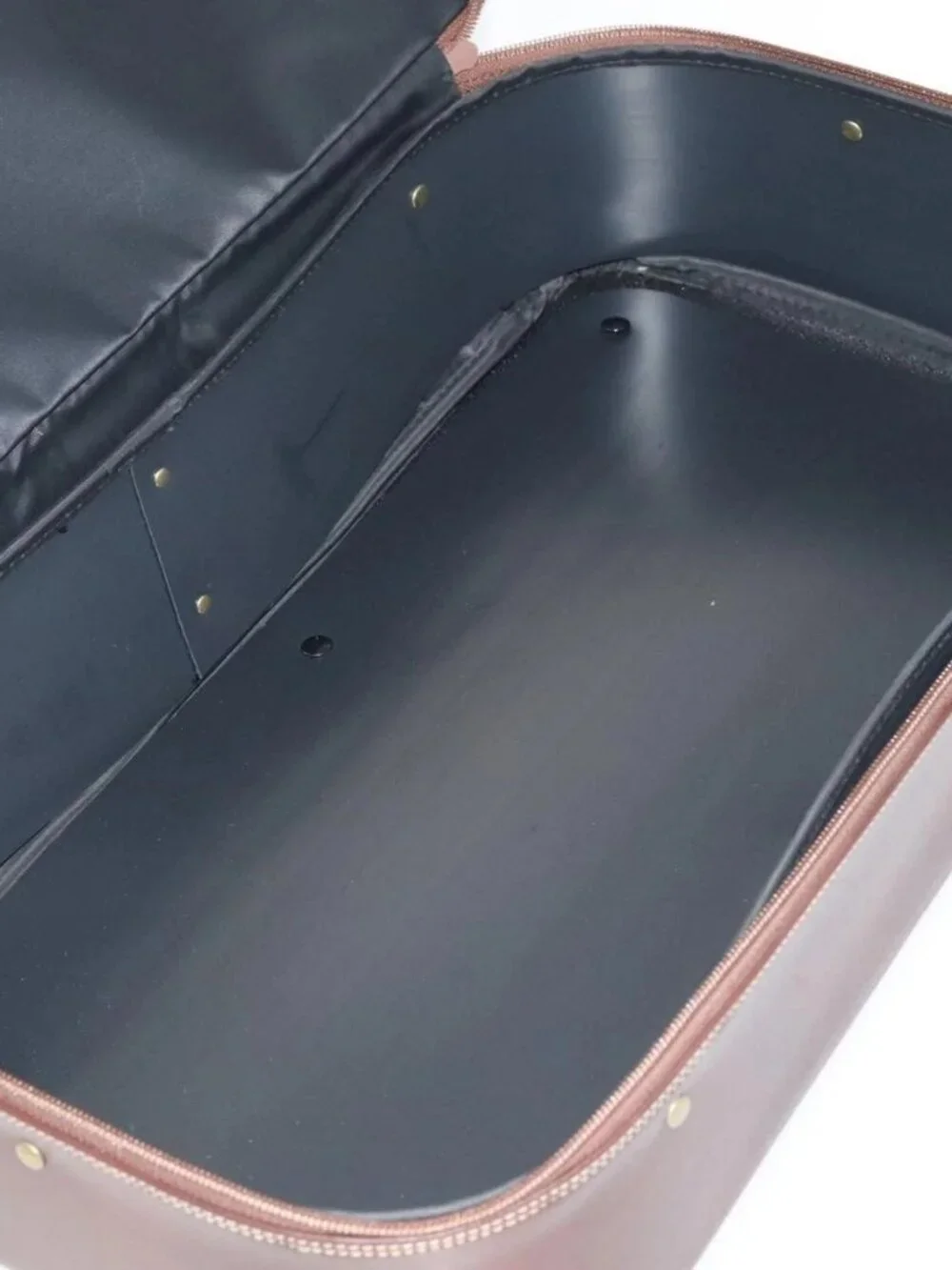 Burberrys Nova Check Boston Bag PVC Leather Beige - Picture 10 of 16